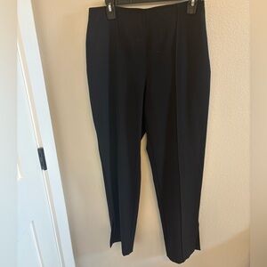 NIC+ZOE Black Dress Pants Straight-Leg Formal